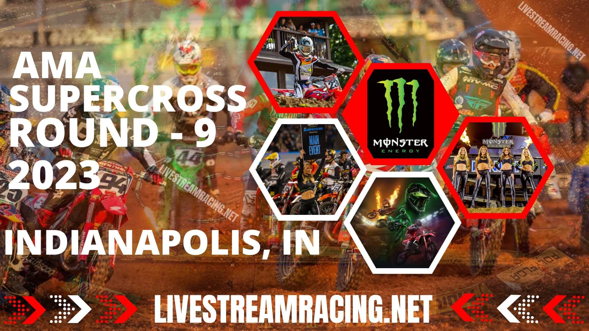 Indianapolis Supercross Round 9 Live Stream 2023 | Full Race Replay